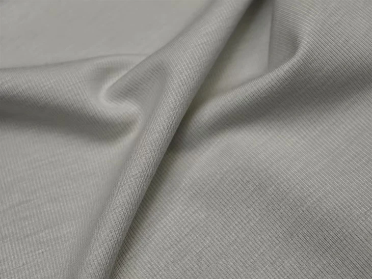 Rayon Polyester Elastic Stripe Fabric high quality