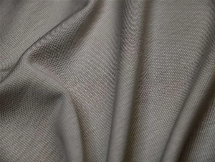 Rayon Polyester Elastic Stripe Fabric factory